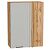 Шкаф верхний прямой угловой Флэт Light Grey In 2S/Дуб Вотан 920*700*345