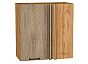 Шкаф верхний прямой угловой Флэт Natural Casella Oak 2S/Дуб Вотан 716*700*345