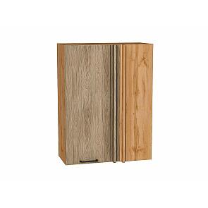 Шкаф верхний прямой угловой Флэт Natural Casella Oak 2S/Дуб Вотан 920*700*345