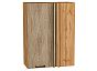 Шкаф верхний прямой угловой Флэт Natural Casella Oak 2S/Дуб Вотан 920*700*345