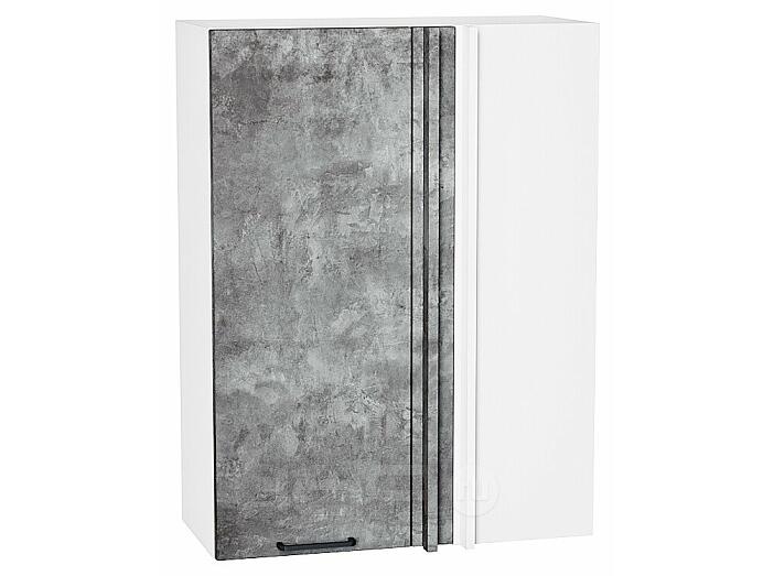 Шкаф верхний прямой угловой Флэт Temple Stone 2S/Белый 920*700*345