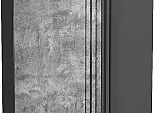 Шкаф верхний прямой угловой Флэт Temple Stone 2S/Graphite 920*700*345