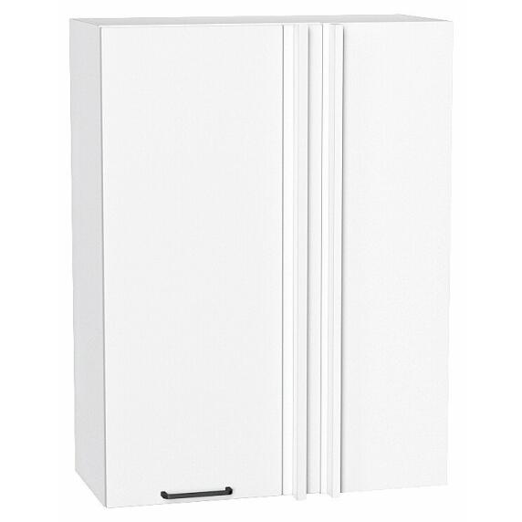 Шкаф верхний прямой угловой Флэт White In 2S/Белый 920*690*345