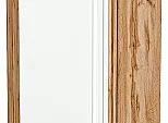 Шкаф верхний прямой угловой Флэт White In 2S/Дуб Вотан 920*700*345