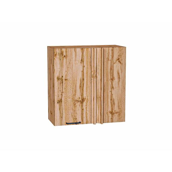 Шкаф верхний прямой угловой Флэт Wotan Oak 2S/Дуб Вотан 716*700*345