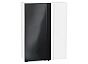 Шкаф верхний прямой угловой Фьюжн Anthracite Белый 920*700*345
