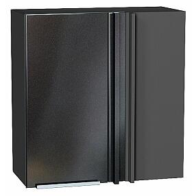 Шкаф верхний прямой угловой Фьюжн Anthracite Graphite 716*700*345