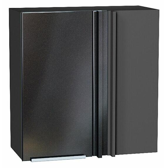 Шкаф верхний прямой угловой Фьюжн Anthracite Graphite 716*700*345