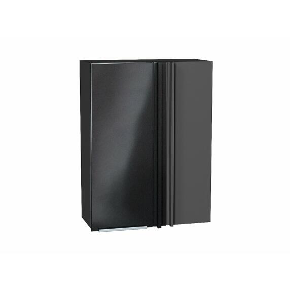 Шкаф верхний прямой угловой Фьюжн Anthracite Graphite 920*700*345