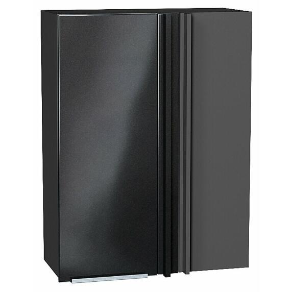 Шкаф верхний прямой угловой Фьюжн Anthracite Graphite 920*700*345