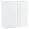 Шкаф верхний прямой угловой Фьюжн Silky White Белый 716*700*345 Шкаф верхний прямой угловой Фьюжн Silky White Белый 716*700*345