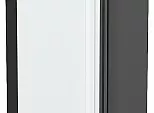 Шкаф верхний прямой угловой Фьюжн Silky White Graphite 716*700*345