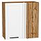 Шкаф верхний прямой угловой Глетчер Айленд Силк Дуб Вотан 716*700*345