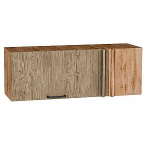 Шкаф верхний прямой угловой горизонтальный Флэт Natural Casella Oak 2S/Дуб Вотан 358*1000*350