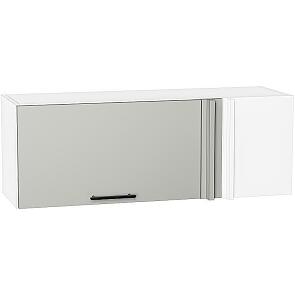Шкаф верхний прямой угловой горизонтальный Лайт Special Grey/Белый 358*1000*350