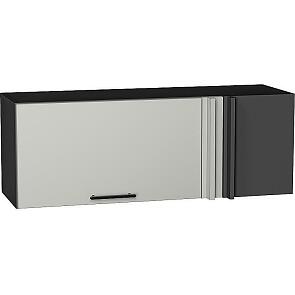 Шкаф верхний прямой угловой горизонтальный Лайт Special Grey/Graphite 358*1000*350