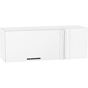 Шкаф верхний прямой угловой горизонтальный Лайт Special White/Белый 358*1000*350