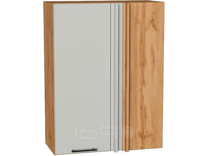 Шкаф верхний прямой угловой Лайт Special Grey/Дуб Вотан 920*700*345