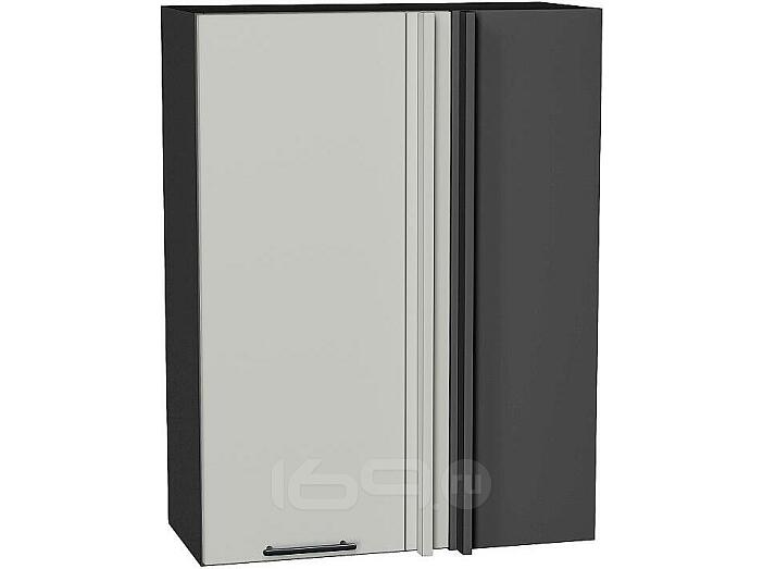 Шкаф верхний прямой угловой Лайт Special Grey/Graphite 920*700*345
