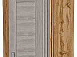 Шкаф верхний прямой угловой Лофт Cappuccino Veralinga Дуб Вотан 716*700*345