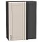 Шкаф верхний прямой угловой Лофт Cream Silk/Graphite 920*700*345
