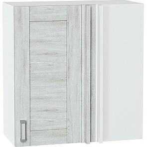 Шкаф верхний прямой угловой Лофт Nordic Oak/Белый 716*700*345