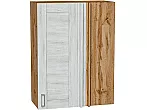 Шкаф верхний прямой угловой Лофт Nordic Oak/Дуб Вотан 920*700*345