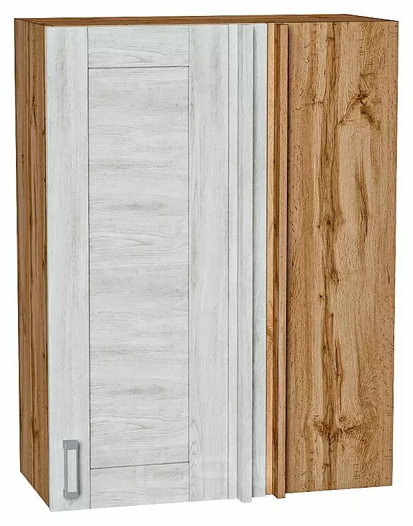 Шкаф верхний прямой угловой Лофт Nordic Oak/Дуб Вотан 920*700*345