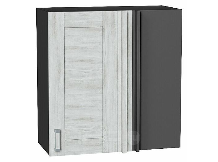 Шкаф верхний прямой угловой Лофт Nordic Oak/Graphite 716*690*345