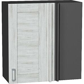 Шкаф верхний прямой угловой Лофт Nordic Oak/Graphite 716*700*345