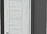 Шкаф верхний прямой угловой Лофт Nordic Oak/Graphite 716*700*345