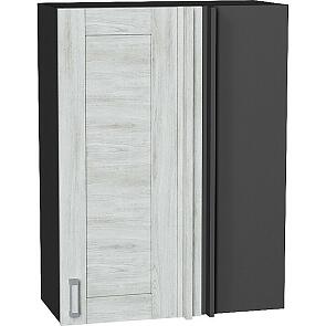 Шкаф верхний прямой угловой Лофт Nordic Oak/Graphite 920*700*345