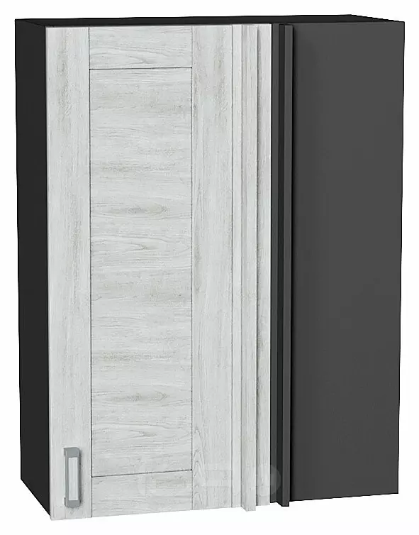 Шкаф верхний прямой угловой Лофт Nordic Oak/Graphite 920*700*345