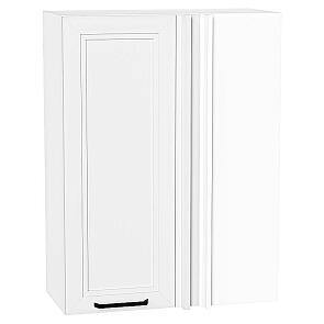 Шкаф верхний прямой угловой Нео White Silk/Белый 920*700*345