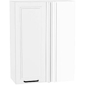Шкаф верхний прямой угловой Нео White Silk/Белый 920*700*345