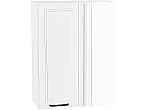 Шкаф верхний прямой угловой Нео White Silk/Белый 920*700*345
