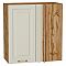Шкаф верхний прямой угловой Ницца Агат/Дуб Вотан 716*700*345