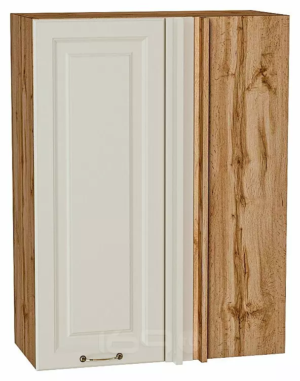 Шкаф верхний прямой угловой Ницца Агат/Дуб Вотан 920*700*345