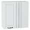 Шкаф верхний прямой угловой Ницца Blanco/Белый 716*700*345