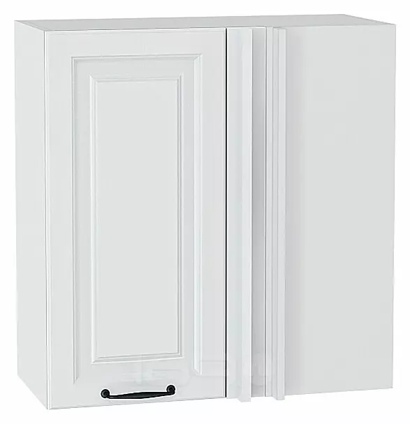 Шкаф верхний прямой угловой Ницца Blanco/Белый 716*700*345
