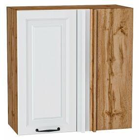 Шкаф верхний прямой угловой Ницца Blanco/Дуб Вотан 716*700*345