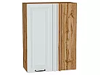 Шкаф верхний прямой угловой Ницца Blanco/Дуб Вотан 920*700*345