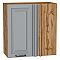 Шкаф верхний прямой угловой Ницца Magnum/Дуб Вотан 716*700*345