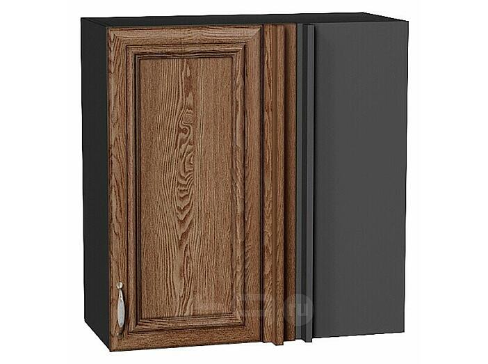 Шкаф верхний прямой угловой Шале Brown Dreamline Graphite 716*690*345