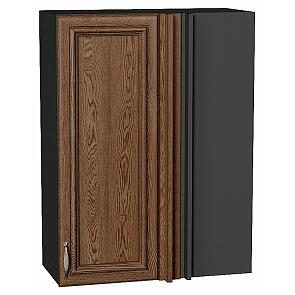 Шкаф верхний прямой угловой Шале Brown Dreamline Graphite 920*690*345