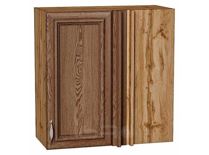 Шкаф верхний прямой угловой Шале Brown Dreamline Дуб Вотан 716*700*345