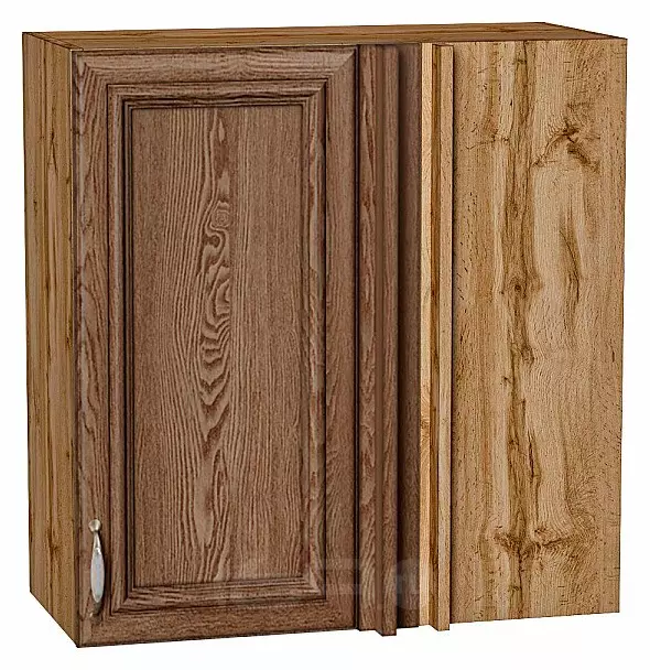 Шкаф верхний прямой угловой Шале Brown Dreamline Дуб Вотан 716*700*345