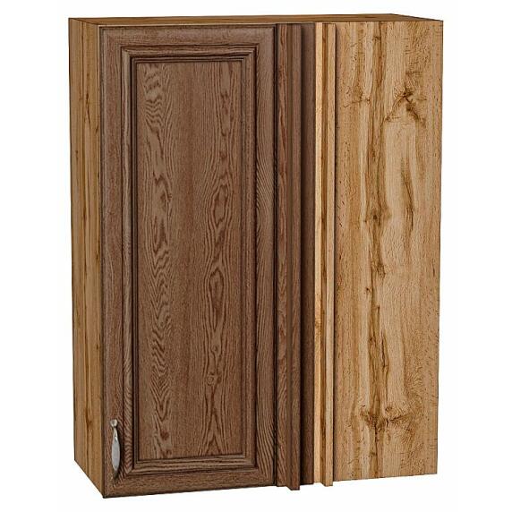 Шкаф верхний прямой угловой Шале Brown Dreamline Дуб Вотан 920*700*345
