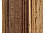 Шкаф верхний прямой угловой Шале Brown Dreamline Дуб Вотан 920*700*345