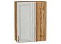 Шкаф верхний прямой угловой Шале White Dreamline Дуб Вотан 920*700*345